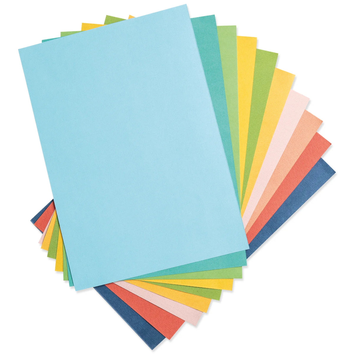 666739 SIZZIX SURFACEZ CARDSTOCK, A4 ,SUMMER COLORS, 40 HJ