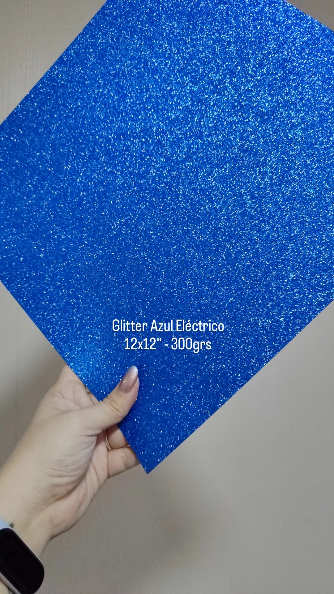 CARTULINA GLITTER 12X12"
