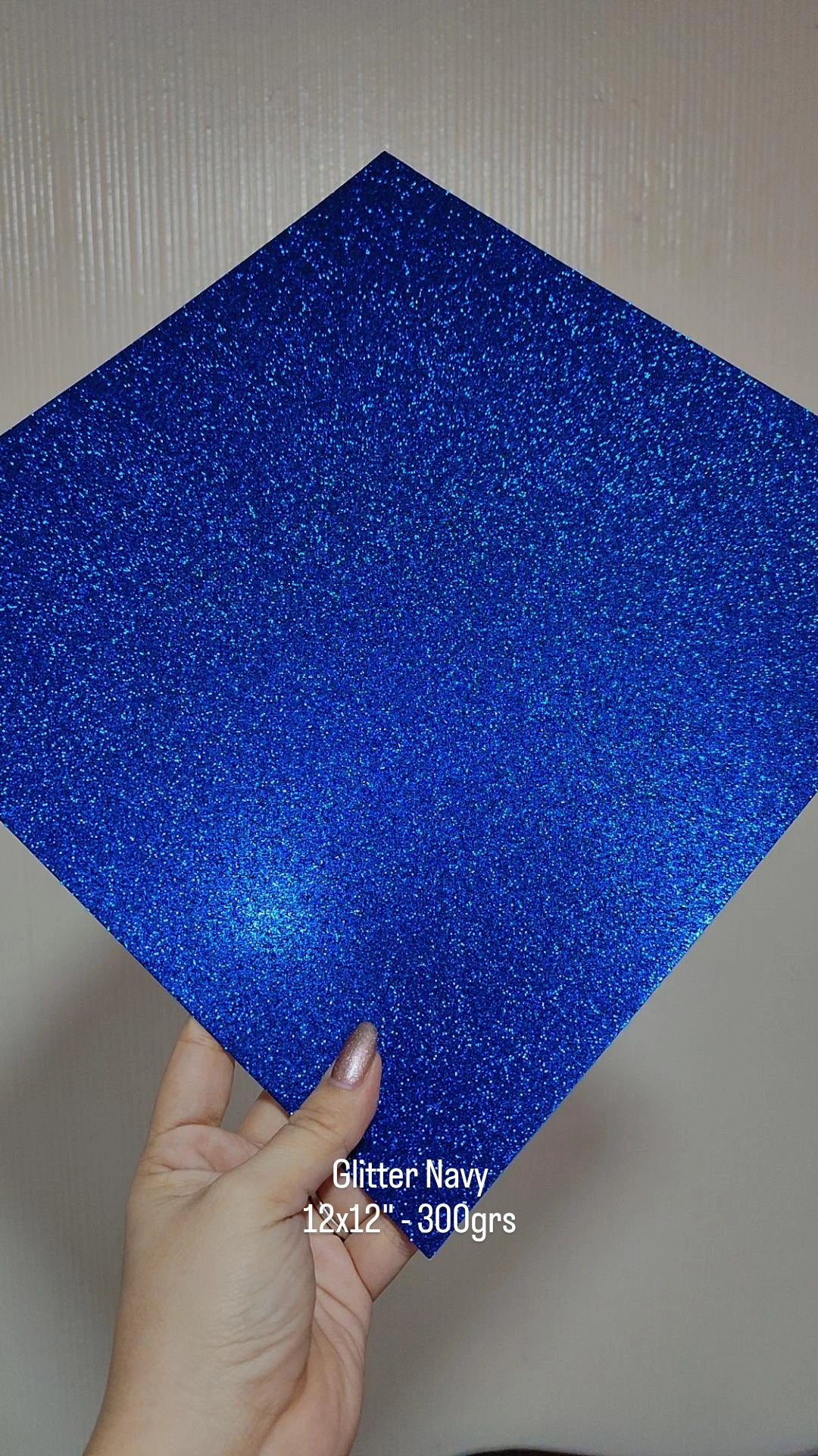 CARTULINA GLITTER 12X12"