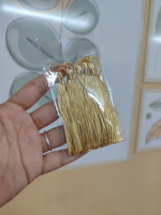 BORLAS DE SEDA 8CM ALTO PAQ. 5 UND